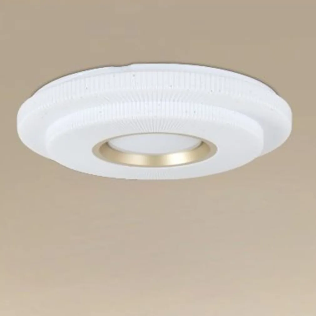 PLAFONIERA LED LAMPADA DA SOFFITTO 45W LUCE BIANCO FREDDO 6500K ORO BIANCO 45502