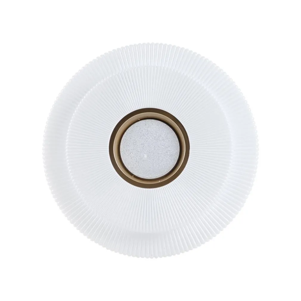 PLAFONIERA LED LAMPADA DA SOFFITTO 45W LUCE BIANCO FREDDO 6500K ORO BIANCO 45502