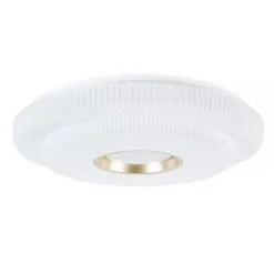 PLAFONIERA LED LAMPADA DA SOFFITTO 60W LUCE BIANCO FREDDO 6500K ORO BIANCO 63824