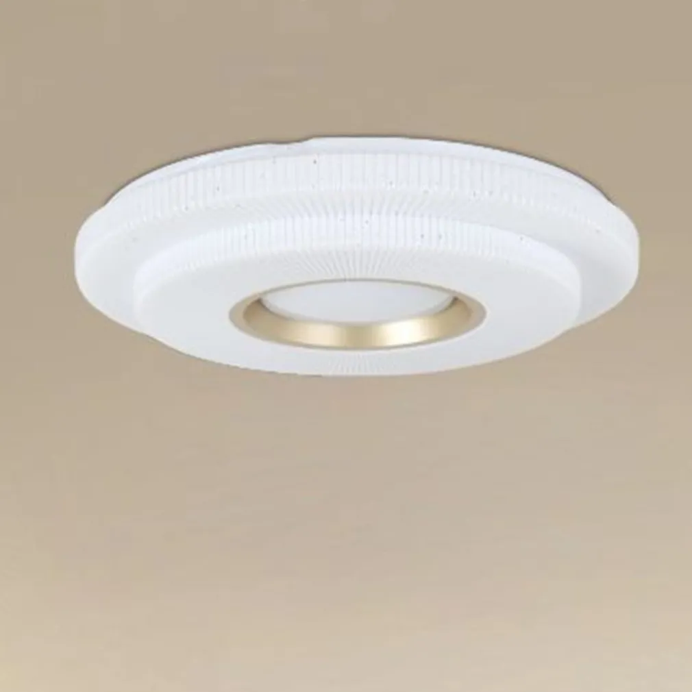 PLAFONIERA LED LAMPADA DA SOFFITTO 60W LUCE BIANCO FREDDO 6500K ORO BIANCO 63824