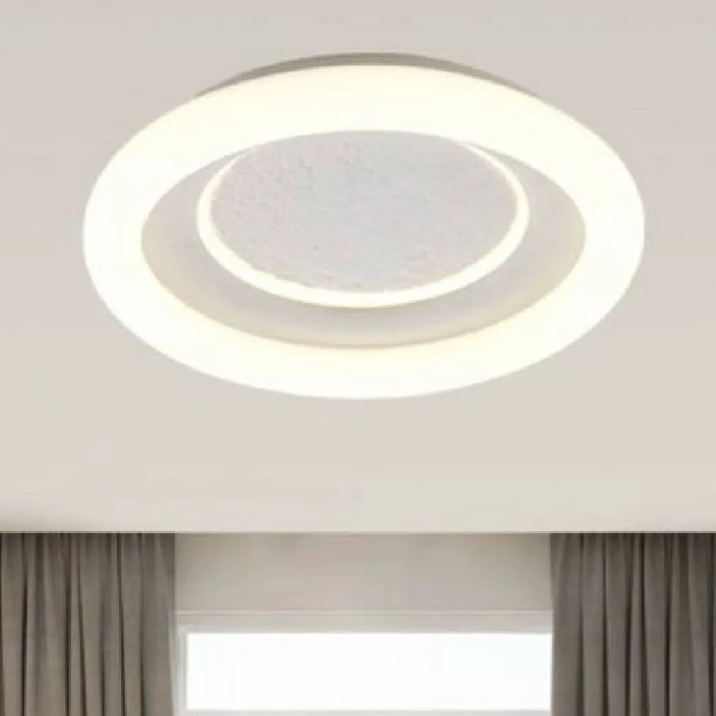 PLAFONIERA LED LAMPADARIO SOFFITTO 40 W BIANCO TRIPLA COLORAZIONE LUCE PN-29-3C