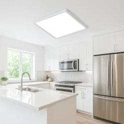 PLAFONIERA LED MODERNA ULTRA SLIM QUADRATA 45W IP40 TECNOLOGIA CCT CON SWITCH PQ-450-3C