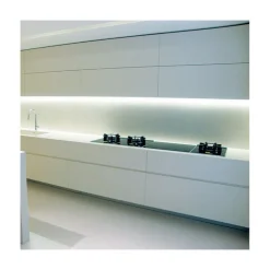 PLAFONIERA LED NEON T5 SOTTO PENSILE TUBO VETRO OPACO 9 WATT 50 CM T5-50