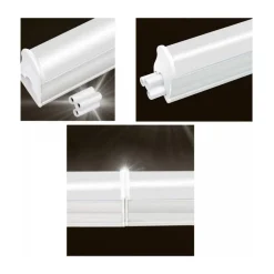 PLAFONIERA LED NEON T5 SOTTOPENSILE OPACO VARI TONI LUCE 18 WATT 90CM