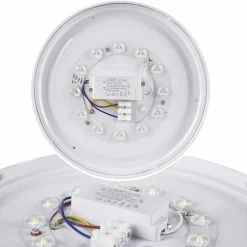 PLAFONIERA LED ROTONDA 12W LUCE BIANCA 4000K NATURALE LAMPADA SOFFITTO 29,5CM