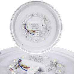PLAFONIERA LED ROTONDA 12W LUCE BIANCA 4000K EFFETTO STELLE LAMPADA SOFFITTO