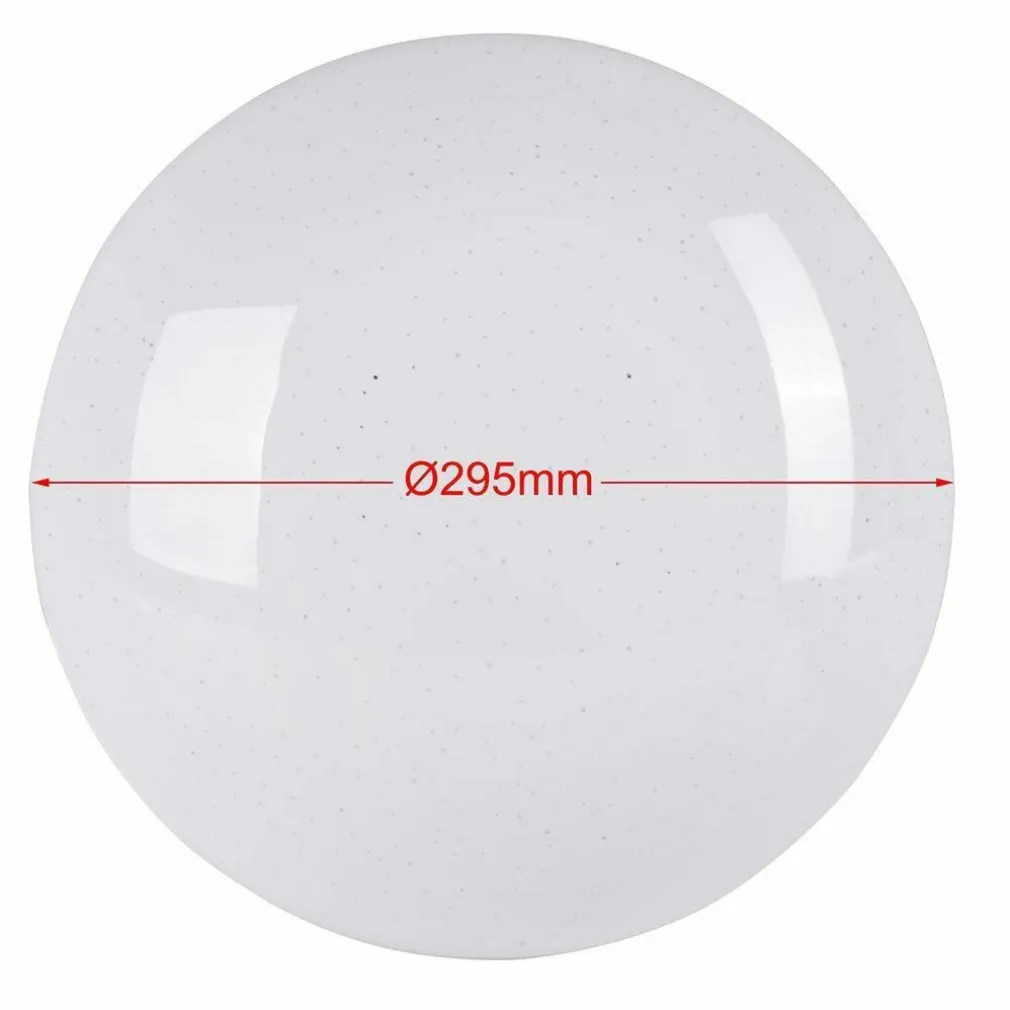 PLAFONIERA LED ROTONDA 12W LUCE BIANCA 4000K EFFETTO STELLE LAMPADA SOFFITTO