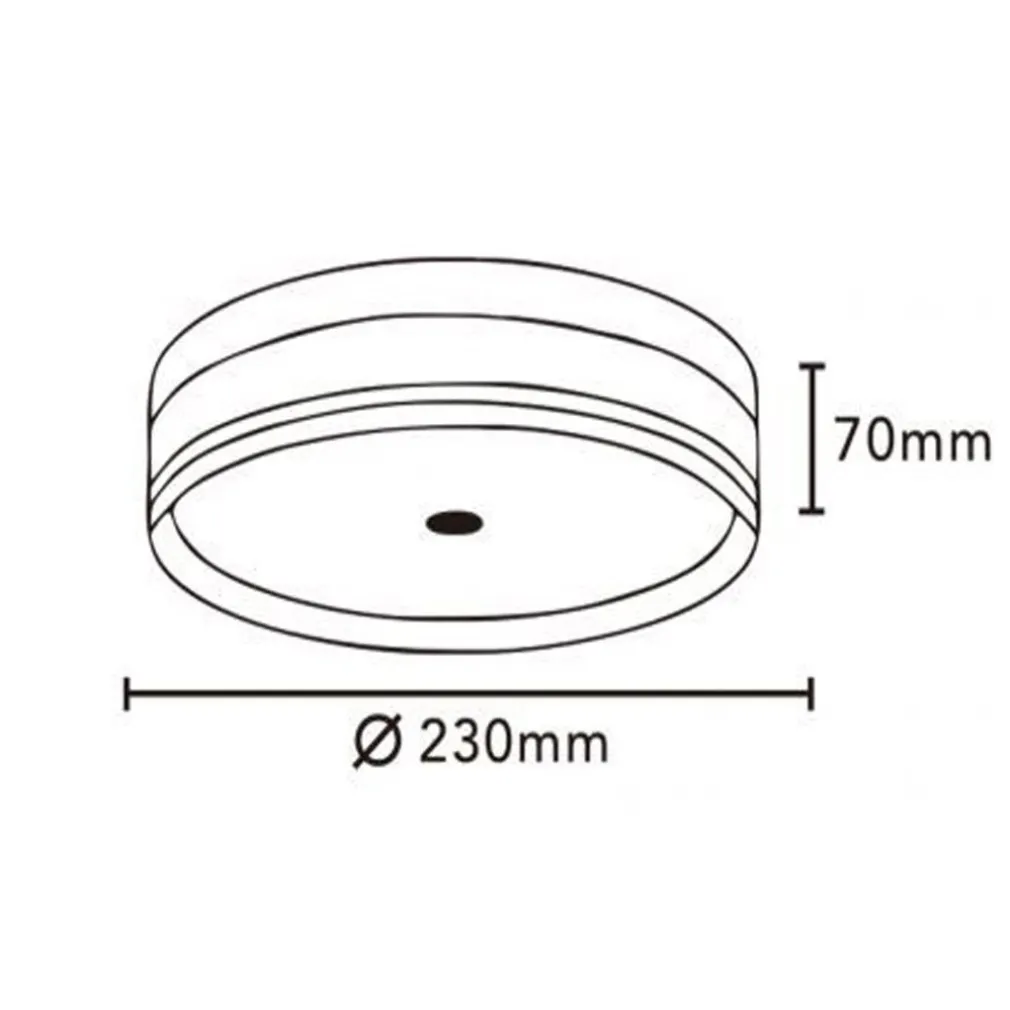 PLAFONIERA LED 18W A SOFFITTO MODERNA TECNOLOGIA CCT 3 TONALITÀ SELEZIONABILI BL230-3C