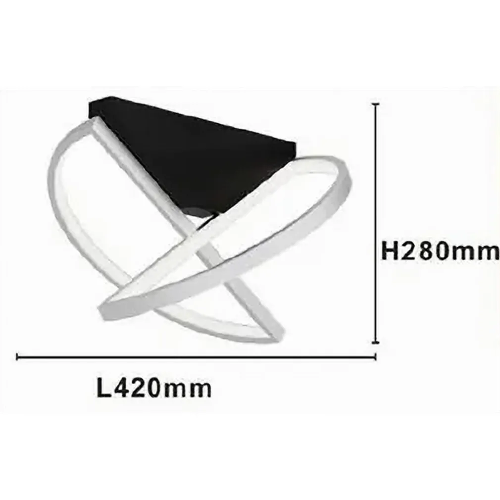 PLAFONIERA LED 44W BIANCO LAMPADARIO DA SOFFITTO DESIGN MODERNO LUCE FREDDA 50414