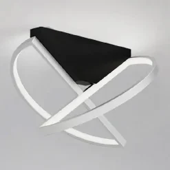 PLAFONIERA LED 44W BIANCO LAMPADARIO DA SOFFITTO DESIGN MODERNO LUCE FREDDA 50414