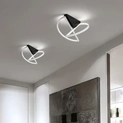 PLAFONIERA LED 44W BIANCO LAMPADARIO DA SOFFITTO DESIGN MODERNO LUCE FREDDA 50414