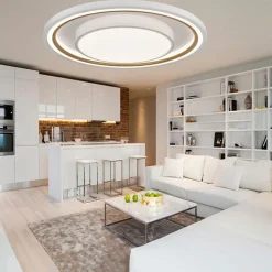 PLAFONIERA LED 35W CCT 3 COLORAZIONI LUCE GESTIBILE CON TELECOMANDO APP BLUETOOTH PN-31-3C