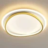 PLAFONIERA LED 36W CERCHIO BIANCO ORO MODERNO SOFFITTO TONDA LUCE NATURALE 71493