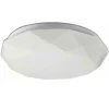 PLAFONIERA LED 18W CON SCOCCA LAVORATA PUNTI TRASPARENTI LUCE 4000K 3000K C-02