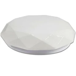 PLAFONIERA LED 18W CON SCOCCA LAVORATA PUNTI TRASPARENTI LUCE 4000K 3000K C-02