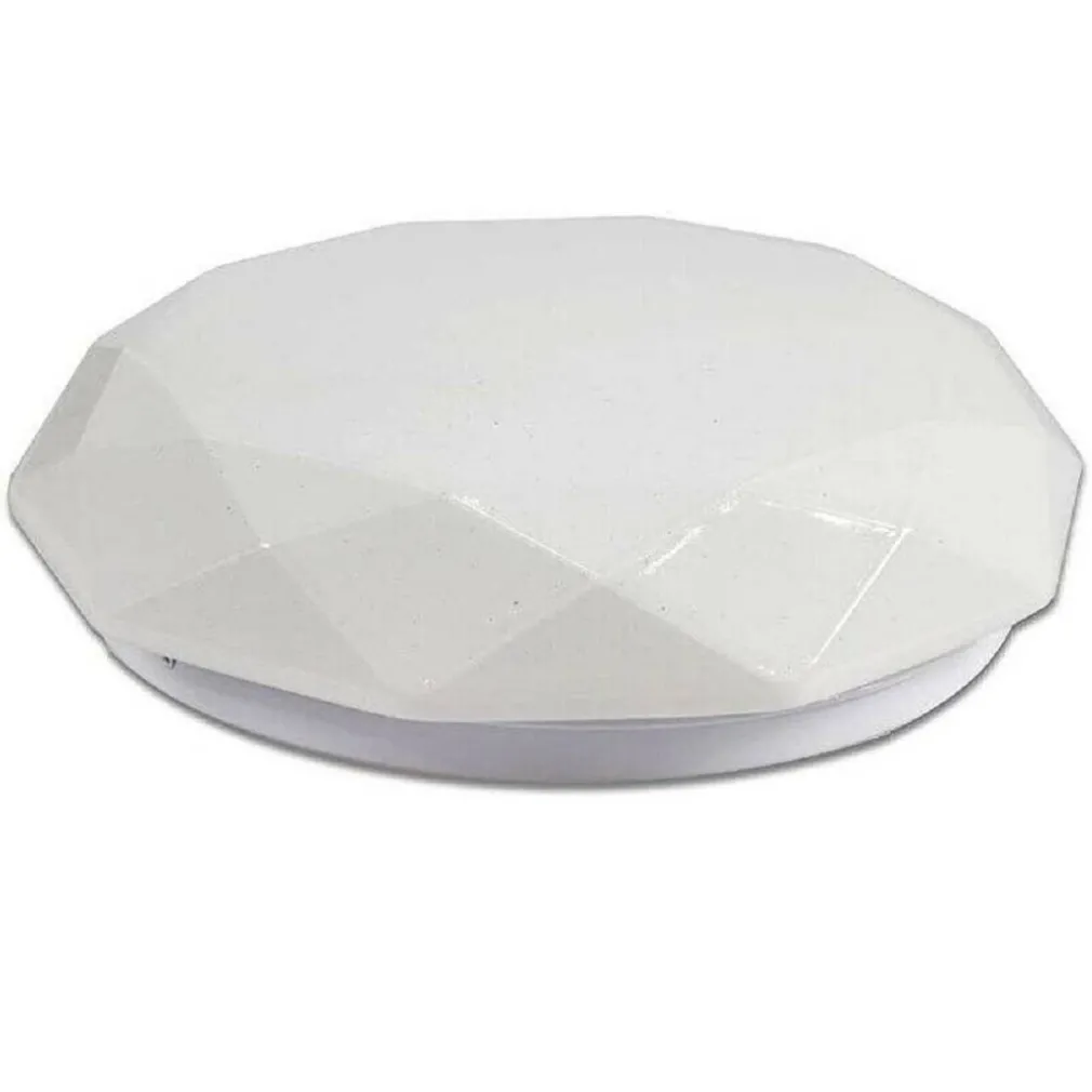 PLAFONIERA LED 18W CON SCOCCA LAVORATA PUNTI TRASPARENTI LUCE 4000K 3000K C-02