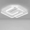 PLAFONIERA LED 48W QUADRATA SPIRALE VORTICE BIANCO LAMPADARIO SOFFITTO LUCE 6500K 70623