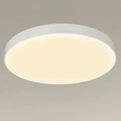 PLAFONIERA LED 70W ROTONDA LAMPADA SOFFITTO BIANCA LAMPADARIO LUCE NATURALE 02560
