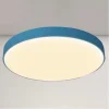 PLAFONIERA LED 70W ROTONDA LAMPADA SOFFITTO BLU/CELESTE LAMPADARIO LUCE NATURALE 02645