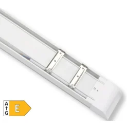 PLAFONIERA LINEARE LED SLIM 72W 150CM TECNOLOGIA CCT SWITCH ALTA LUMINOSITÀ IP20 PF-150-3C