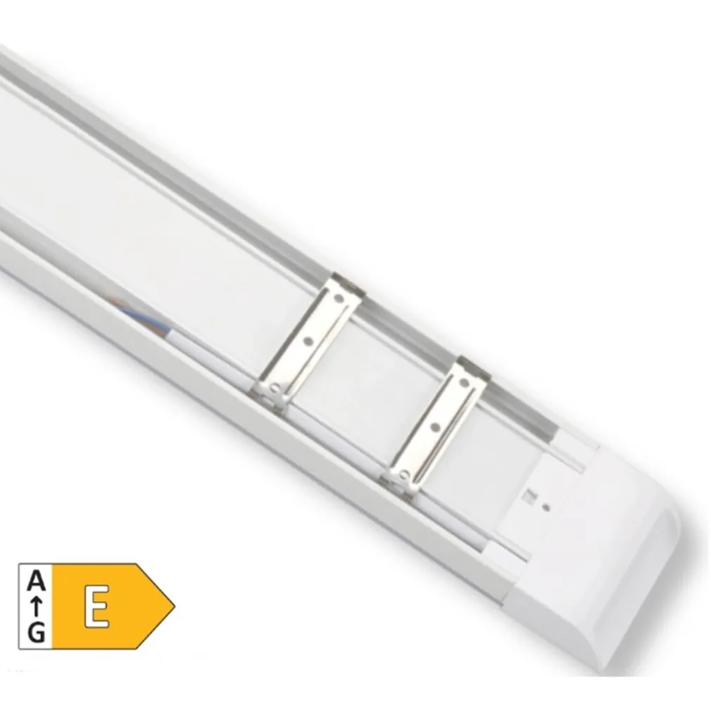 PLAFONIERA LINEARE LED SLIM 40 W 90CM TECNOLOGIA CCT SWITCH ALTA LUMINOSITÀ IP20 PF-90-3C