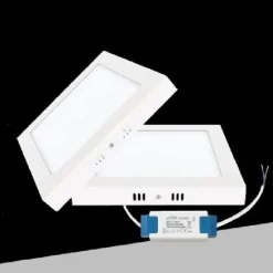 PLAFONIERA PANNELLO LED 12 WATT QUADRATO CCT TRE COLORAZIONE DI LUCE P170B-Q3C