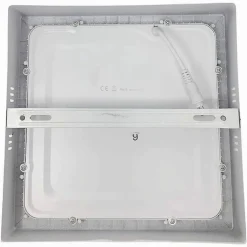 PLAFONIERA PANNELLO LED QUADRATO 6 WATT CCT TRE COLORAZIONE DI LUCE P120B-Q3C