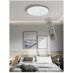 PLAFONIERA SMART DIAMOND LED 60W DIMMERABILE MODERNO TONDO LUCE 6500K 4000K