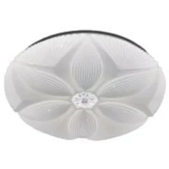 PLAFONIERA SOFFITTO LAMPADA LED DECORO FIORE 60W BIANCO LUCE FREDDA 6500K IP20 16744