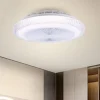 PLAFONIERA SOFFITTO LED LAMPADARIO CON VENTILATORE TELECOMANDO LUCE 3000-6500K 42279