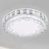 PLAFONIERA SOFFITTO 65W Ø50CM LED A STRATI CRISTALLI DECORO ASTRATTO LUCE FREDDA 33904
