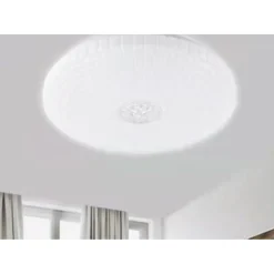 PLAFONIERA SOFFITTO 60W DECORO CON CRISTALLI CENTRALE LUCE FREDDA NATURALE FST-50A62495