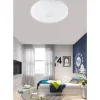 PLAFONIERA SOFFITTO 45W DECORO CON CRISTALLI CENTRALE LUCE FREDDA NATURALE FST-40A21081