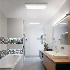 PLAFONIERA SOFFITTO 40X40CM PANNELLO LED 30W TRE COLORAZIONE DI LUCE LP40-30W-3C
