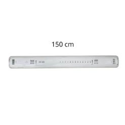 PLAFONIERA STAGNA 1 NEON LED TUBO T8 G13 DA 150CM PARETE SOFFITTO IP65 T8-150SS