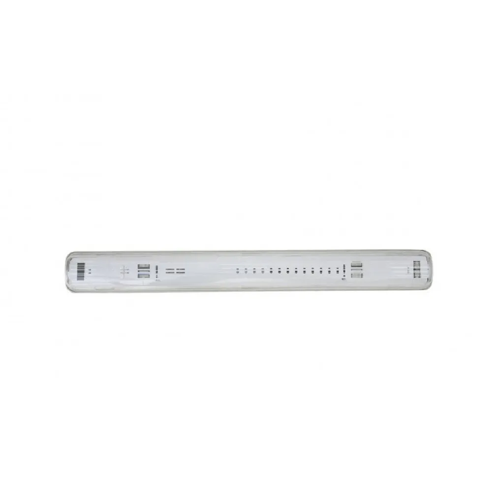 PLAFONIERA STAGNA 1 NEON LED TUBO T8 G13 60CM 220V PARETE SOFFITTO IP65 T8-60SS