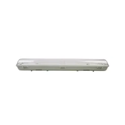 PLAFONIERA STAGNA 2 NEON LED TUBO T8 G13 150 CM DA PARETE SOFFITTO IP65 T8-150S