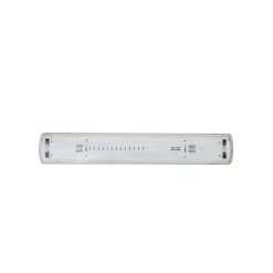 PLAFONIERA STAGNA 2 NEON LED TUBO T8 G13 150 CM DA PARETE SOFFITTO IP65 T8-150S