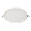 PLAFONIERA TONDA MODERNA INCASSO 18 CM FARETTO PANNELLO LED 12 W LUCE CALDA 230V