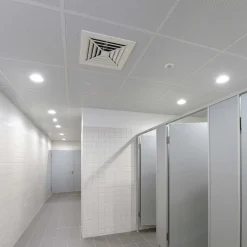 PLAFONIERA TONDA MODERNA INCASSO 18 CM FARETTO PANNELLO LED 12 W LUCE CALDA 230V