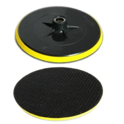 PLATORELLO CON Ø 180mm A STRAPPO ADATTATORE DISCO X LEVIGATRICE ORBITALE