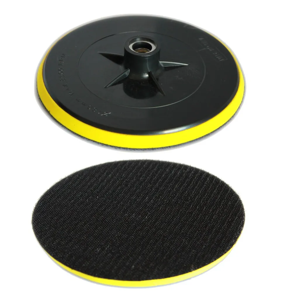 PLATORELLO CON FELTRO Ø 125mm PER TRAPANO E SMERIGLIATRICE DISCO LEVIGATRICE