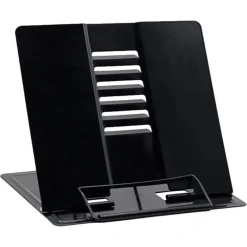 POGGIA LIBRI PIEGHEVOLE ESPOSITORE IN METALLO PORTA DOCUMENTI REGOLABILE LETTURA