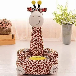 POLTRONA DIVANO PER BAMBINI SEDIA IN MORBIDO PELUCHE ANIMALE VARI SOGGETTI