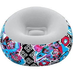 POLTRONA GONFIABILE PUFFO INFLATE-A-CHAIR 112X112X66CM FLOREALE STREET ART 75111