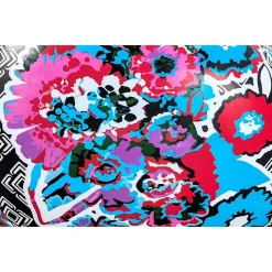 POLTRONA GONFIABILE PUFFO INFLATE-A-CHAIR 112X112X66CM FLOREALE STREET ART 75111