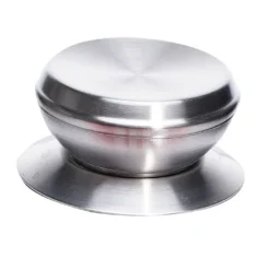 POMELLO MANOPOLA DI RICAMBIO PER COPERCHIO ISOLAMENTO TERMICO Ø6.5 CM ARGENTO 607415