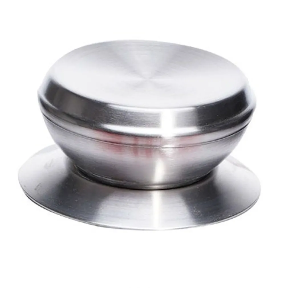 POMELLO MANOPOLA DI RICAMBIO PER COPERCHIO ISOLAMENTO TERMICO Ø6.5 CM ARGENTO 607415