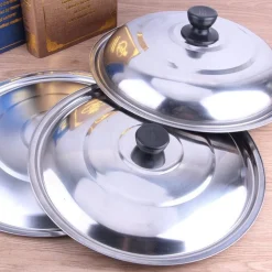 POMELLO MANOPOLA DI RICAMBIO PER COPERCHIO PENTOLE PADELLE Ø6.5 CM NERO ARGENTO 607414