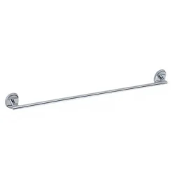 PORTA ASCIUGAMANI ACCIAIO PARETE BAGNO FISSAGGIO CON VITI O COLLA 60 CM 52000